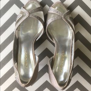 Last chance! Caparros Zofia Peep toe shoe